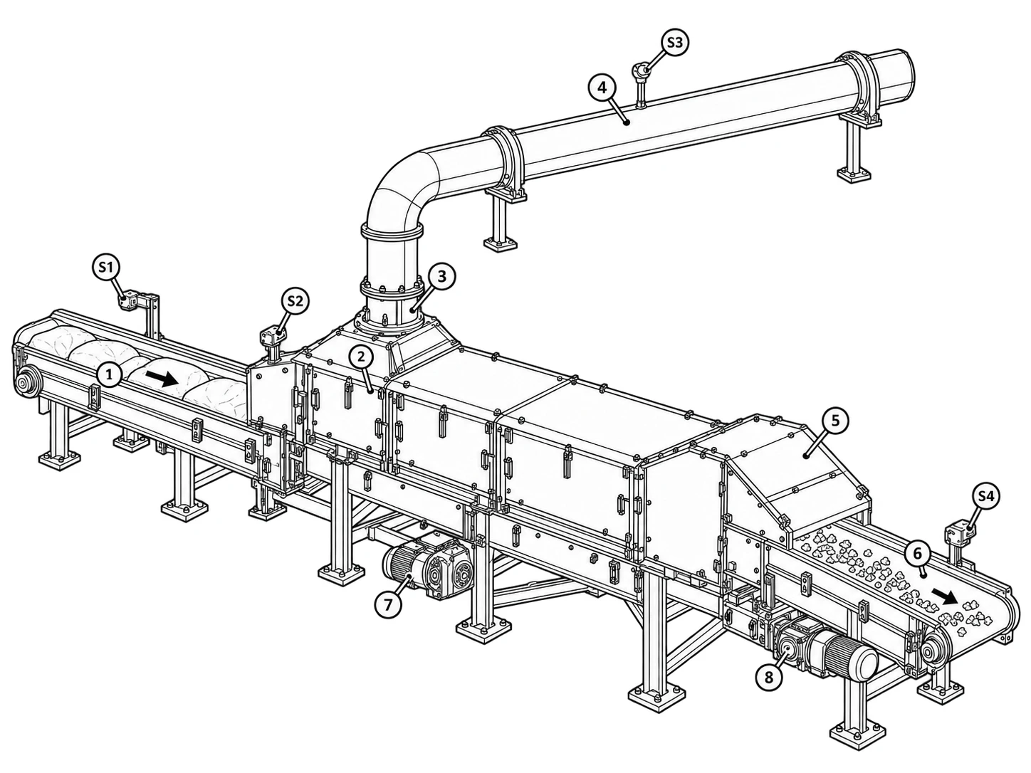 Desenho do conjunto Multisseparador